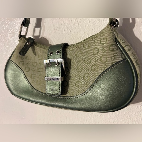 Mini Green GUESS Purse - Picture 2 of 7